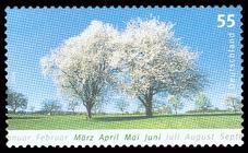 Briefmarke zu Bundesrepublik Deutschland (BRD) Post: Die vier Jahreszeiten 55 C mehrfarbig
