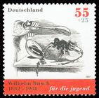 Briefmarke zu Bundesrepublik Deutschland (BRD) 175. Geburtstag von Wilhelm Busch 55+25 C mehrfarbig