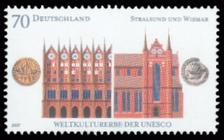 Briefmarke zu Bundesrepublik Deutschland (BRD) Kultur- und Naturerbe der Menschheit 70 C mehrfarbig