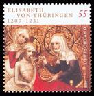 Briefmarke zu Bundesrepublik Deutschland (BRD) 800. Geburtstag der heiligen Elisab.von Thüringen 55 C mehrfarbig