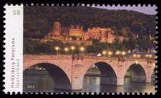 Briefmarke zu Bundesrepublik Deutschland (BRD) Deutschlands schönste Panoramen 58 C mehrfarbig