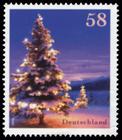 Briefmarke zu Bundesrepublik Deutschland (BRD) Winterstimmung 58 C mehrfarbig