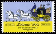 Briefmarke zu Bundesrepublik Deutschland (BRD) Tag der Briefmarke 60 C mehrfarbig
