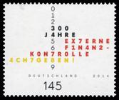 Briefmarke zu Bundesrepublik Deutschland (BRD) 300 Jahre externe Finanzkontrolle 145 C mehrfarbig