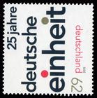 Briefmarke zu Bundesrepublik Deutschland (BRD) 25 Jahre Deutsche Einheit 62 C mehrfarbig