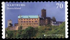 Briefmarke zu Bundesrepublik Deutschland (BRD) Freimarken: Burgen und Schlösser 70 C mehrfarbig