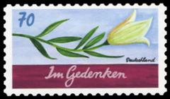 Briefmarke zu Bundesrepublik Deutschland (BRD) Grußmarken: Schreibanlässe 70 C mehrfarbig