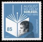 Briefmarke zu Bundesrepublik Deutschland (BRD) 250. Geburtstag von August Wilhelm Schlegel 85 C mehrfarbig