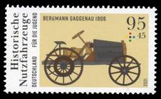 Briefmarke zu Bundesrepublik Deutschland (BRD) Jugend: Historische Traktoren 95+45 C mehrfarbig