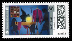 Briefmarke zu Bundesrepublik Deutschland (BRD) Sagenhaftes Deutschland 60 C mehrfarbig