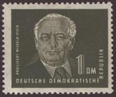 Bild von Freimarken: Präsident Wilhelm Pieck