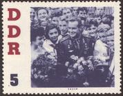 Bild von Besuch des sowjetischen Kosmonauten German Titow