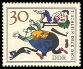 Briefmarke zu Deutsche Demokratische Republik (DDR) Das Märchen: Tischlein deck dich 30 Pfg mehrfarbig
