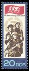 Briefmarke zu Deutsche Demokratische Republik (DDR) Parteitag der Sozialistischen Einheitspartei Deutschlands 20 Pfg mehrfarbig