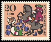 Briefmarke zu Deutsche Demokratische Republik (DDR) Das Märchen: König Drosselbart 20 Pfg mehrfarbig