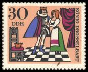 Briefmarke zu Deutsche Demokratische Republik (DDR) Das Märchen: König Drosselbart 30 Pfg mehrfarbig