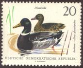 Briefmarke zu Deutsche Demokratische Republik (DDR) Niederwild 20 Pfg mehrfarbig
