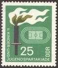 Briefmarke zu Deutsche Demokratische Republik (DDR) Kinder- und Jugendspartakiade in Berlin 25 Pfg mehrfarbig