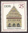Briefmarke zu Deutsche Demokratische Republik (DDR) Bedeutende BauwerkeI 25 Pfg mehrfarbig