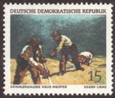 Briefmarke zu Deutsche Demokratische Republik (DDR) Staatliche Kunstsammlungen Dresden: Galerie: Neue Meister 15 Pfg mehrfarbig