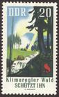 Briefmarke zu Deutsche Demokratische Republik (DDR) Waldschutz 20 Pfg mehrfarbig