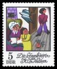 Briefmarke zu Deutsche Demokratische Republik (DDR) Das Märchen: Die Schneekönigin 5 Pfg mehrfarbig