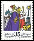 Briefmarke zu Deutsche Demokratische Republik (DDR) Das Märchen: Zwitscher hin, zwitscher her 35 Pfg mehrfarbig