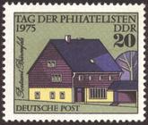 Briefmarke zu Deutsche Demokratische Republik (DDR) Tag der Philatelisten 20 Pfg mehrfarbig