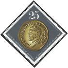 Briefmarke zu Deutsche Demokratische Republik (DDR) Archäologische Funde in der DDR 25 Pfg mehrfarbig