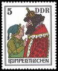 Briefmarke zu Deutsche Demokratische Republik (DDR) Das Märchen: Rumpelstilzchen 5 Pfg mehrfarbig
