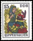 Briefmarke zu Deutsche Demokratische Republik (DDR) Das Märchen: Rumpelstilzchen 15 Pfg mehrfarbig