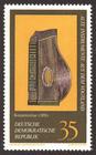 Briefmarke zu Deutsche Demokratische Republik (DDR) Alte Musikinstrumente aus dem Vogtland 35 Pfg mehrfarbig