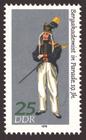 Briefmarke zu Deutsche Demokratische Republik (DDR) Paradetrachten aus Bergbau und Hüttenwesen 25 Pfg mehrfarbig
