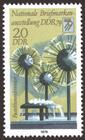 Briefmarke zu Deutsche Demokratische Republik (DDR) Nationale Briefmarkenaustellung DDR 20 Pfg mehrfarbig