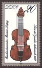 Briefmarke zu Deutsche Demokratische Republik (DDR) 50 Jahre Musikinstrumenten- Museum Leipzig 20 Pfg mehrfarbig