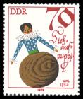 Briefmarke zu Deutsche Demokratische Republik (DDR) Historische Puppen 70 Pfg mehrfarbig