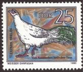 Briefmarke zu Deutsche Demokratische Republik (DDR) Vom Aussterben bedrohte Tiere 25 Pfg mehrfarbig