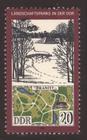 Briefmarke zu Deutsche Demokratische Republik (DDR) Landschaftsparks 20 Pfg mehrfarbig