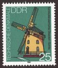 Briefmarke zu Deutsche Demokratische Republik (DDR) Technische Denkmale 25 Pfg mehrfarbig