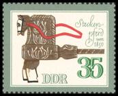 Briefmarke zu Deutsche Demokratische Republik (DDR) Historisches Spielzeug 35 Pfg mehrfarbig