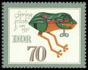 Briefmarke zu Deutsche Demokratische Republik (DDR) Historisches Spielzeug 70 Pfg mehrfarbig