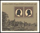 Bild von 150. Todestag von Johann Wolfgang von Goethe, 225. Geburtstag von Friedrich von Schiller