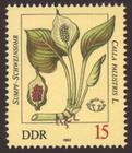 Briefmarke zu Deutsche Demokratische Republik (DDR) Giftpflanzen 15 Pfg mehrfarbig