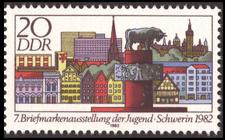 Bild von Briefmarkenausstellung der Jugend Schwerin