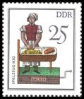 Briefmarke zu Deutsche Demokratische Republik (DDR) Historisches Spielzeug 25 Pfg mehrfarbig