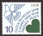 Briefmarke zu Deutsche Demokratische Republik (DDR) Neujahr 1984 10 Pfg mehrfarbig