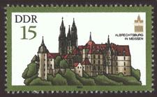 Briefmarke zu Deutsche Demokratische Republik (DDR) Generalversammlung der internationalen Gesellschaft für Denkmalpflege 15 Pfg mehrfarbig