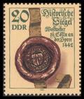 Briefmarke zu Deutsche Demokratische Republik (DDR) Historische Siegel 20 Pfg mehrfarbig