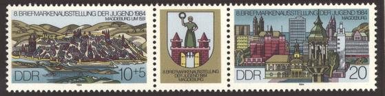 Bild von Briefmarkenausstellung der Jugend in Magdeburg