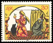 Briefmarke zu Deutsche Demokratische Republik (DDR) Das Märchen: Die Zarentochter und die 7 Recken 20 Pfg mehrfarbig